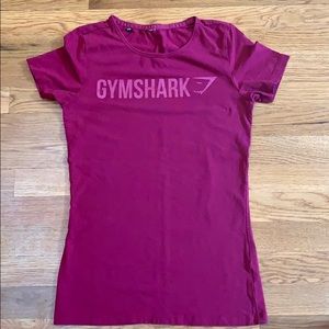 Gymshark short sleeve workout top